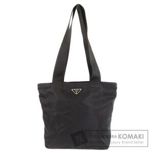 Prada Tessuto Tote Shoulder Bag black